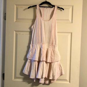 Loveshackfancy racerback mini-dress